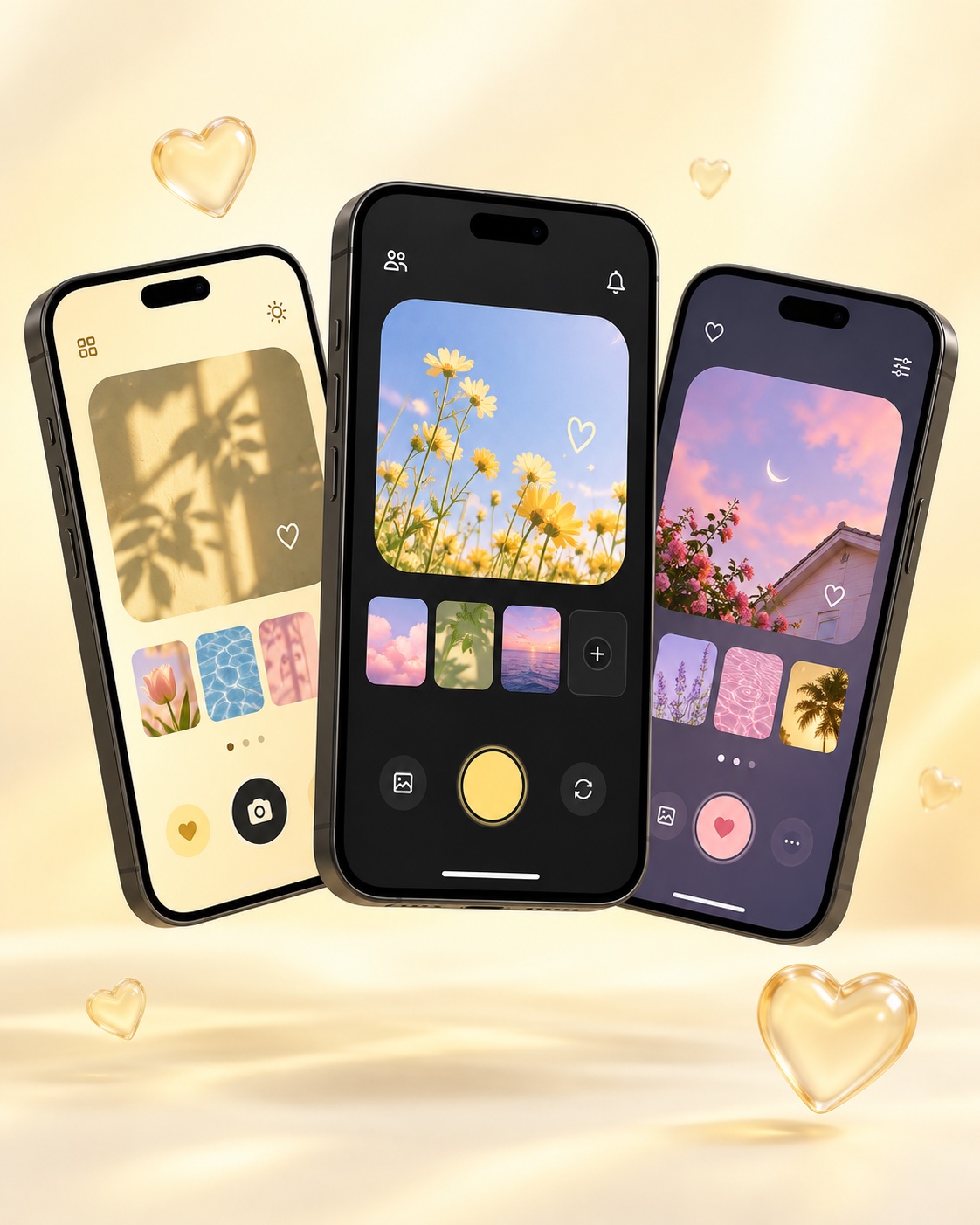 Giao diện Locket Gold trên điện thoại